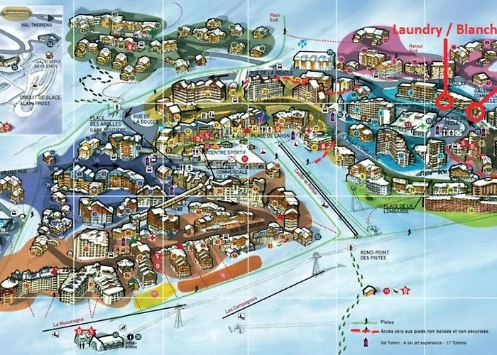 Daire Schuss - Location: Renove Avec Et Cabine, Proche Des Pistes Mae-9028 Val Thorens